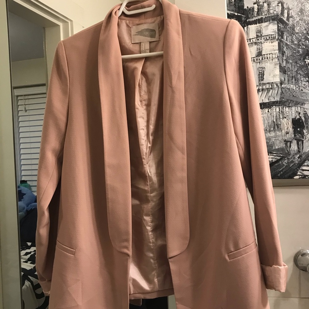 Pink Blazer Forever 21